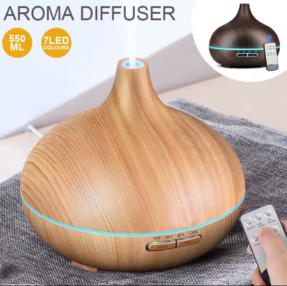 Diffuseur d’arômes télécommandé