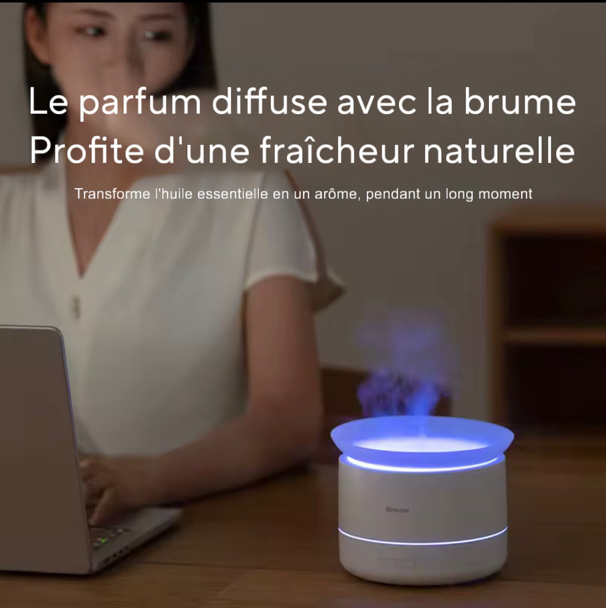 Diffuseur d'arômes colorés