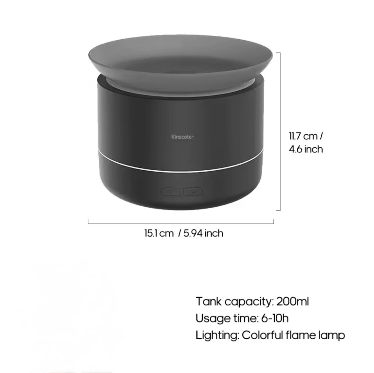 Diffuseur d'arômes colorés
