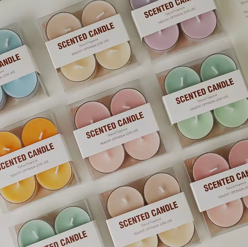 Packs de bougies parfumées