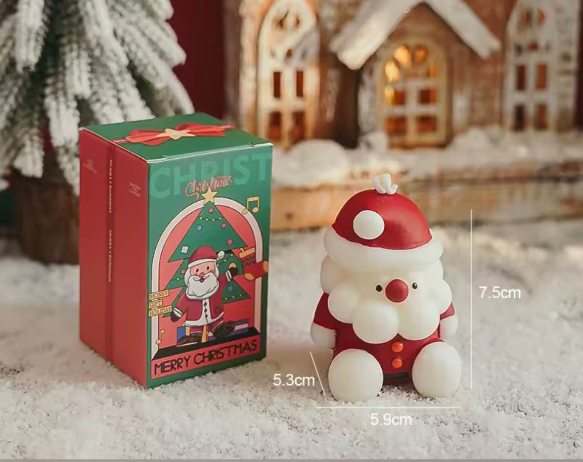 Bougie Père Noël